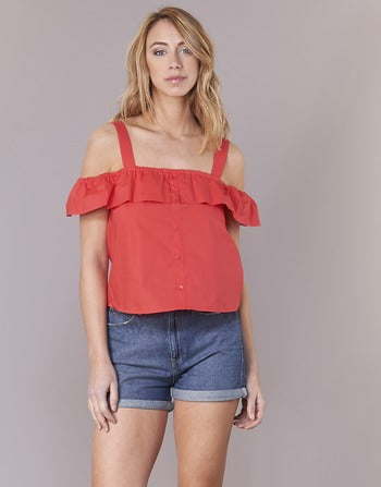 Blouses femmes Moony Mood  IFARANDOL  Rouge