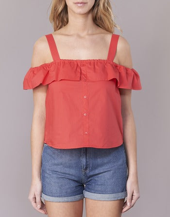 Blouses femmes Moony Mood  IFARANDOL  Rouge