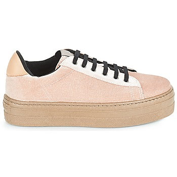 Baskets basses femmes Victoria  DEPORTIVO TERCIOPELO/CARAM  Beige