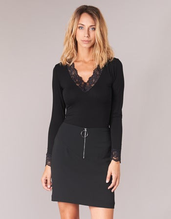 T-shirt femmes Morgan  TRACY  Noir