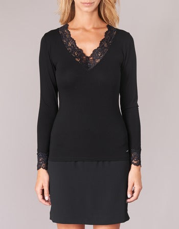 T-shirt femmes Morgan  TRACY  Noir