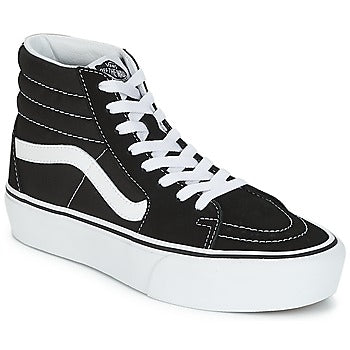 Baskets montantes femmes Vans  UA SK8-HI PLATFORM 2.0  Noir