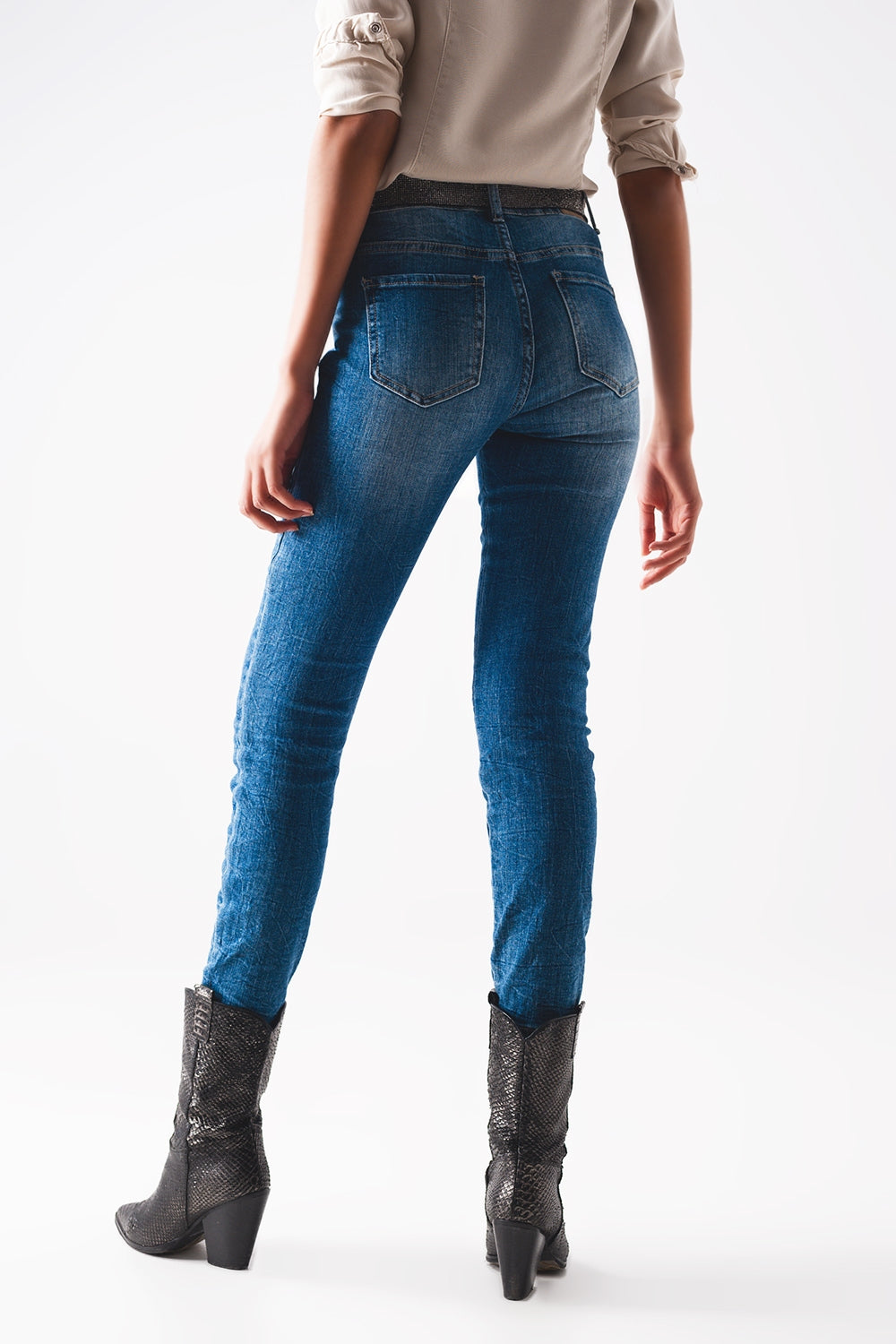 Jean skinny Bleu