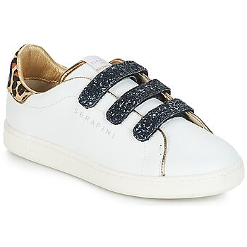 Baskets basses femmes Serafini  J.CONNORS  Blanc