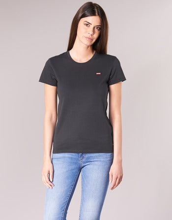 T-shirt femmes Levis  PERFECT TEE  Noir