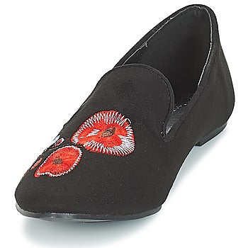 Mocassins femmes Moony Mood  JASMINY  Noir