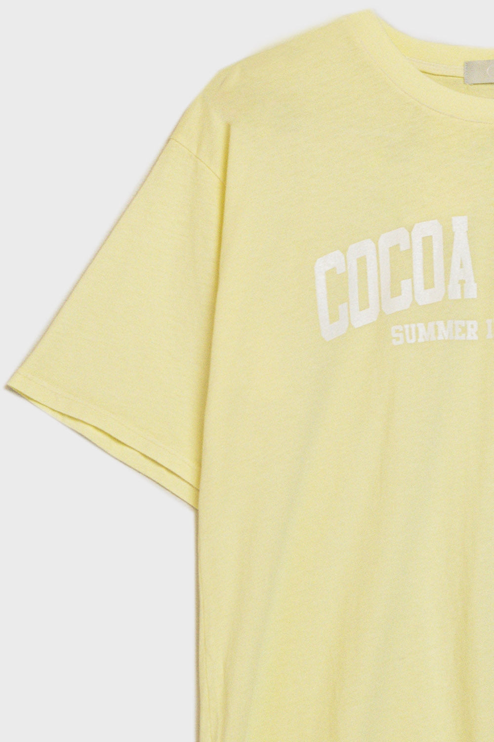 tee shirt cocoa beach florida jaune
