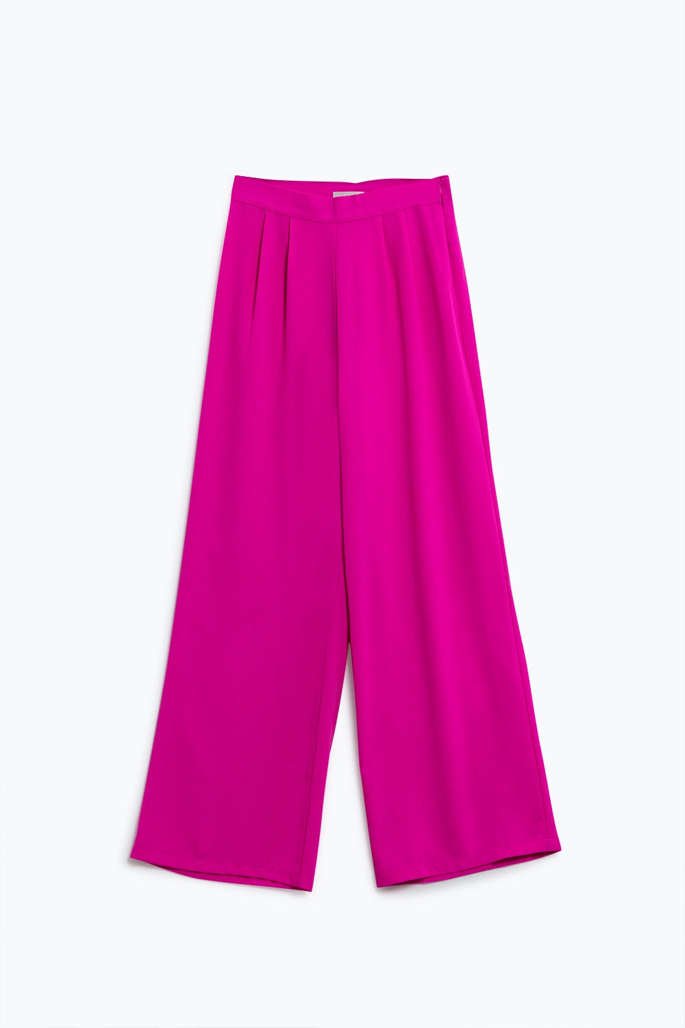 Pantalon large violet