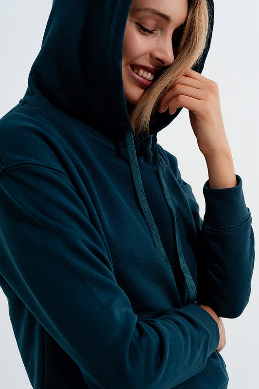 Q2 Hoodie d'ensemble vert