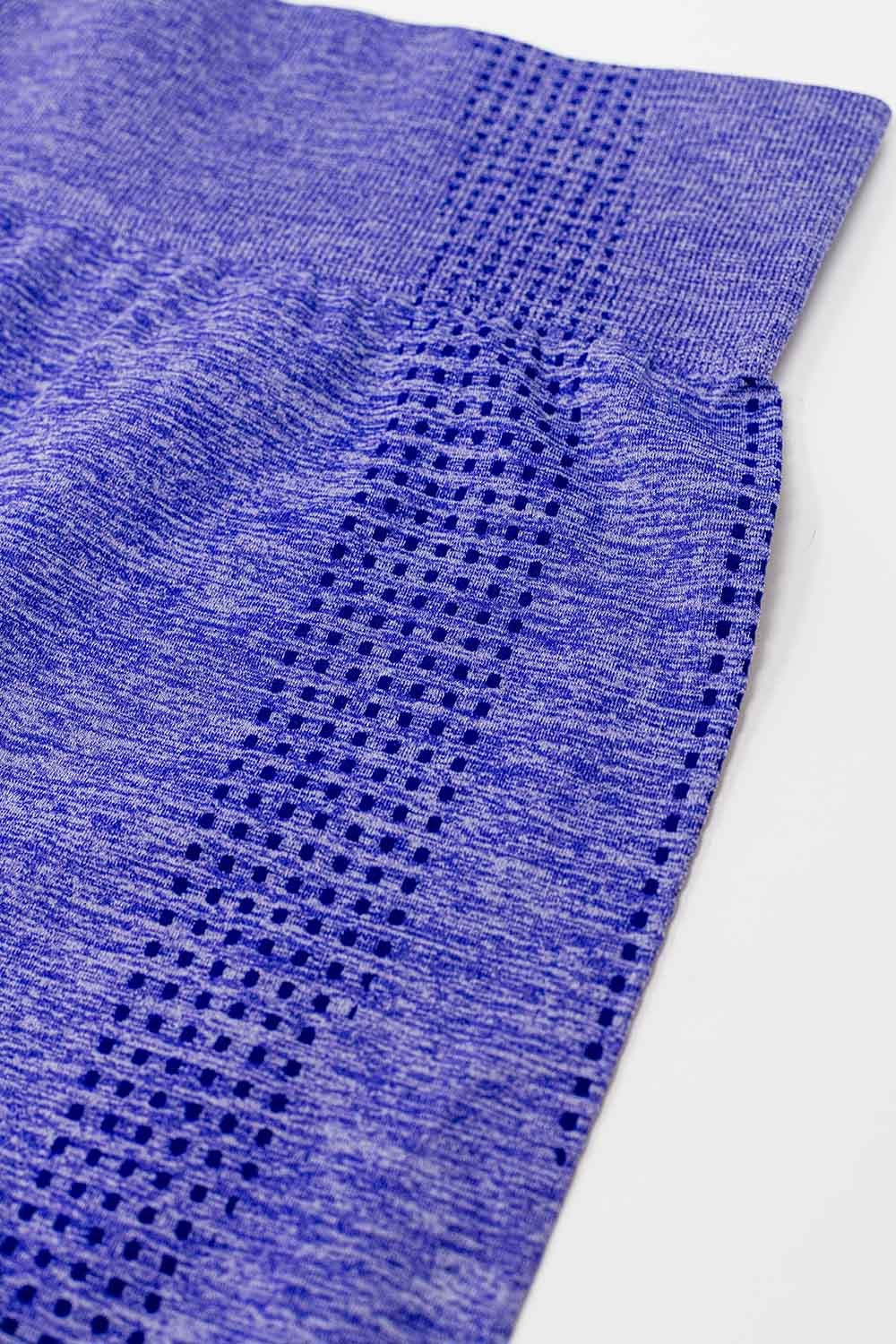 Leggings sans couture Violet