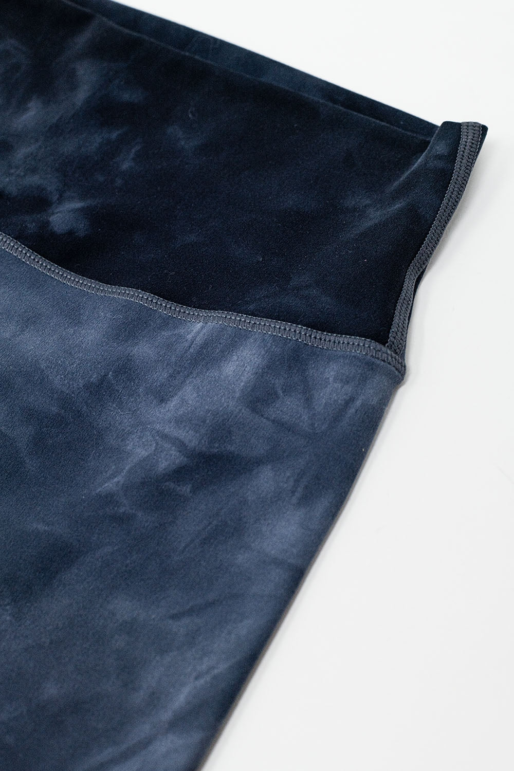 Leggings taille haute Midnight Blue Tie-Dye