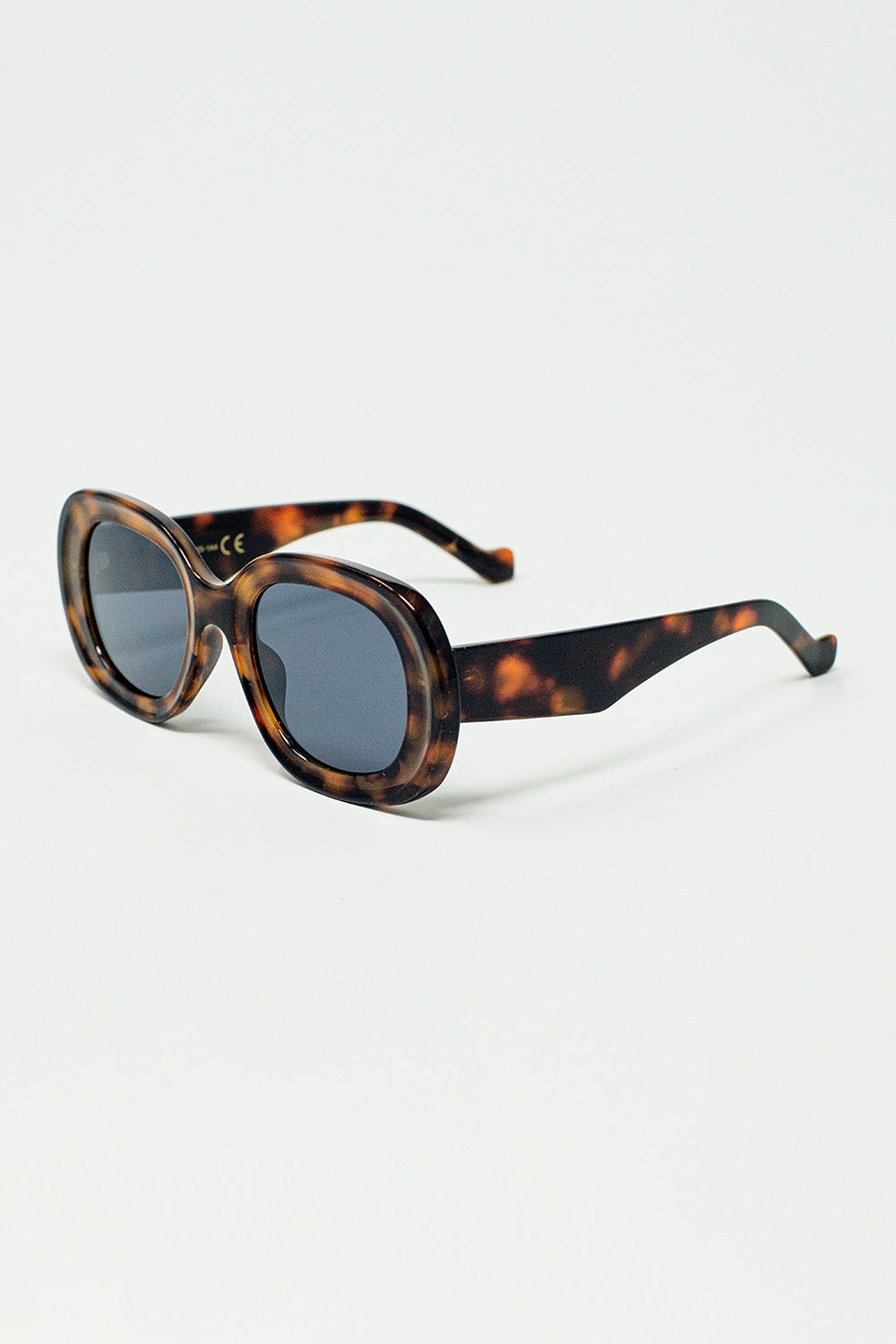lunettes de soleil polarisées rondes avec verres foncés