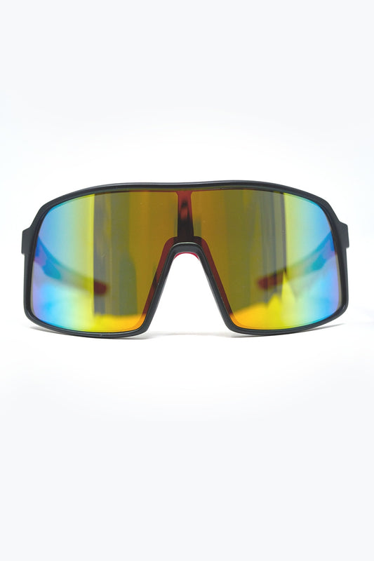 Q2 Lunettes de soleil sport polarisées en multicolore