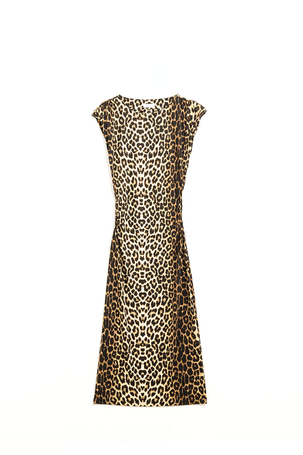 robe sans manches en Spandex imprimé léopard