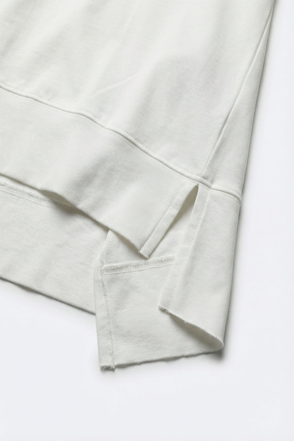Sweat blanc oversize avec imprimé numéro marron
