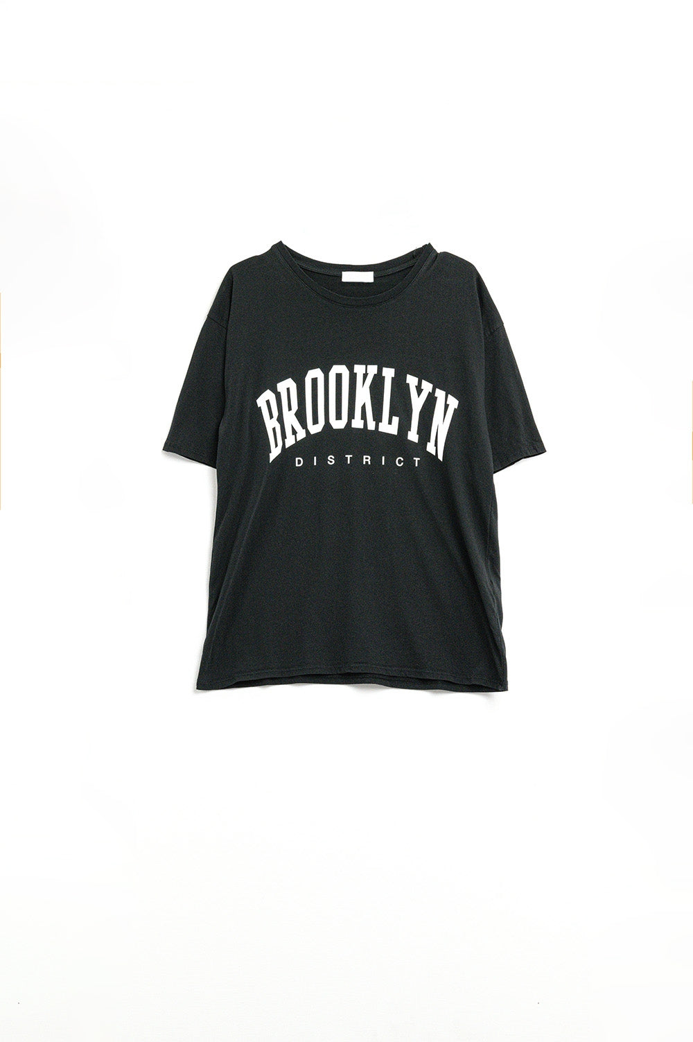 T shirt à inscription Brooklyn noire